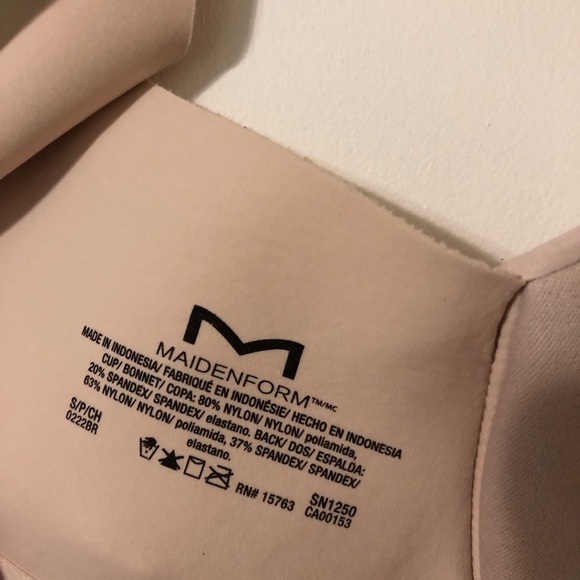 Maidenform Tan Full-Coverage Bra Intimates - Picture 5 of 6